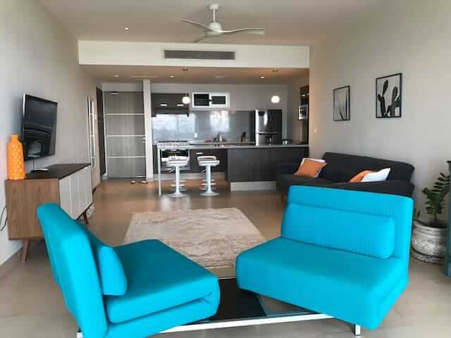 Spacious studio for rent in Malecon Americas in Cancun