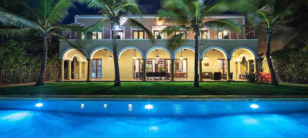Luxury villa Hacienda del Mar for rent in Puerto Aventuras
