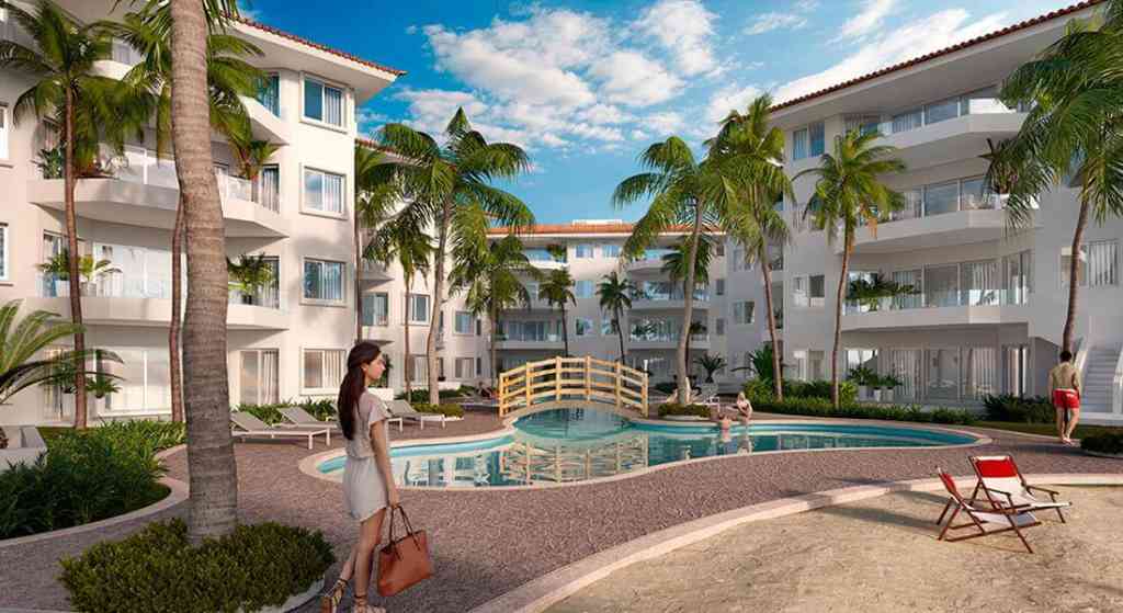 New sea view condos and apartments in Puerto Aventuras