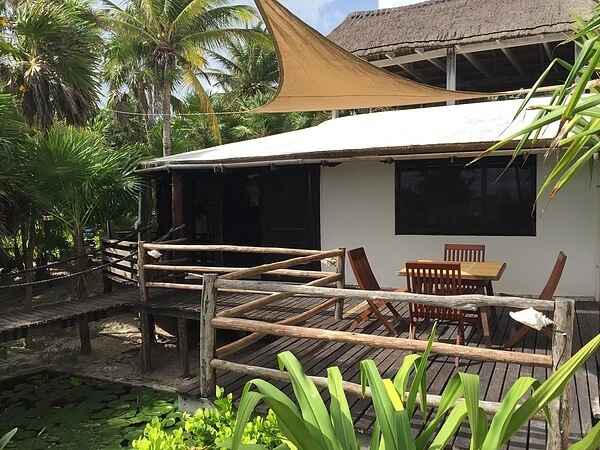 Villa Casa Colibri en renta en la playa en Tulum