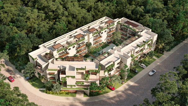 Condos and apartments for sale in Tulum