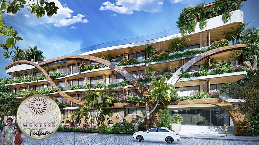 Affordable condos for sale in Menesse Tulum